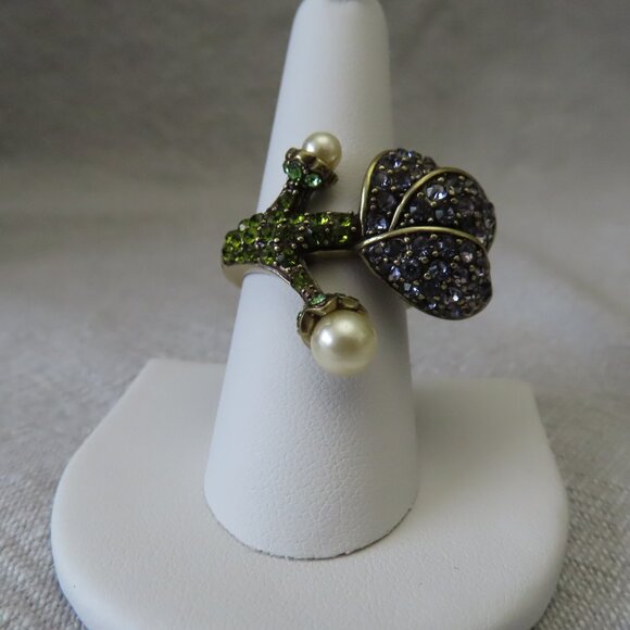 Heidi Daus Necklace, earrings and matching ring - Picture 5 of 8